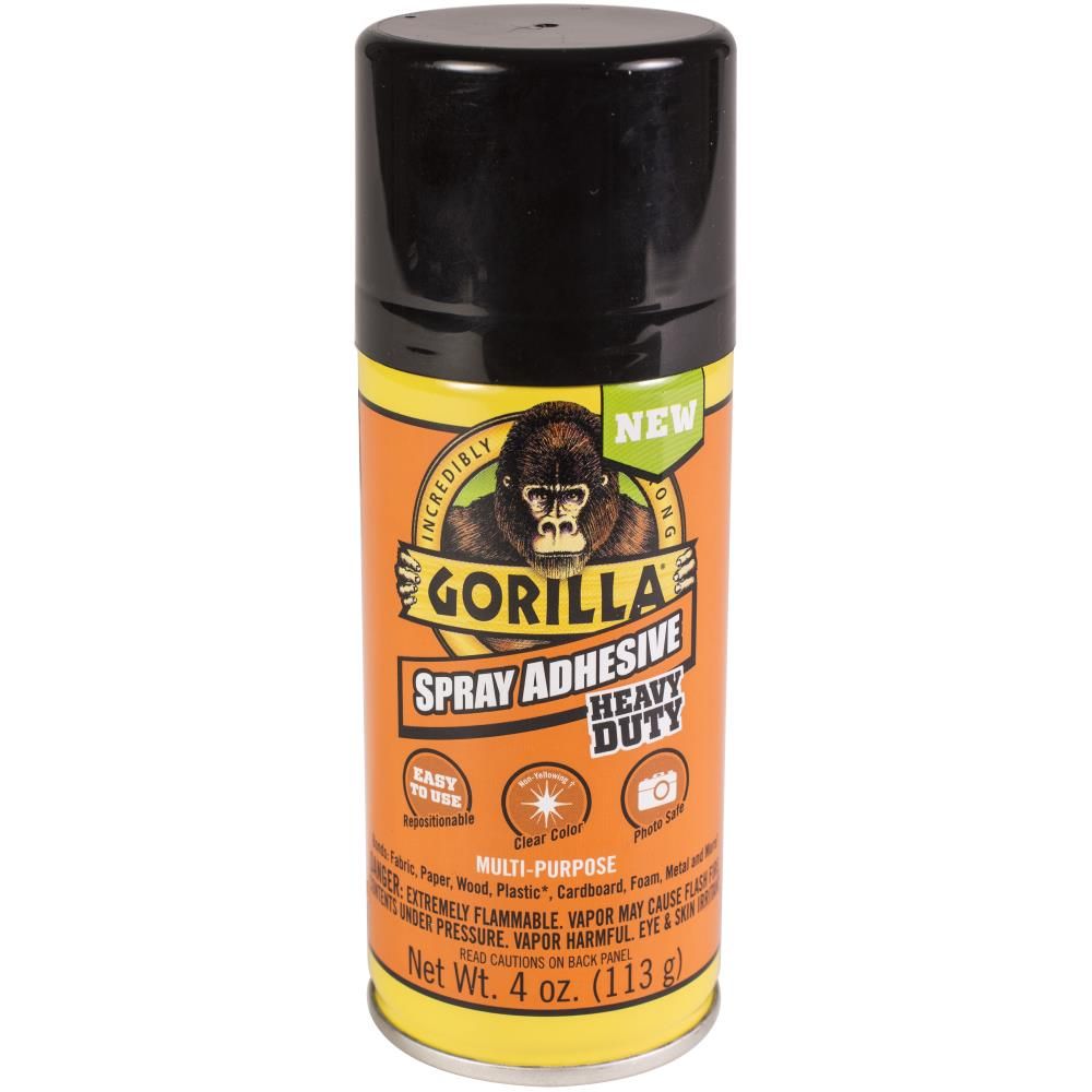Gorilla Multipurpose Heavy Duty Spray / Pegamento en Aerosol para Trabajo Pesado