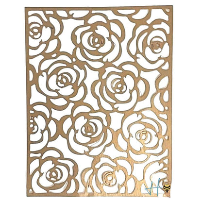 Suaje de Fondo de Rosas Dados de Corte / Suajes / Troqueles Hobbees