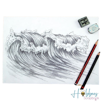 Strathmore Medium Drawing Spiral Paper Pad 14 x 17" / Bloc de Papel en Espiral para Dibujo Papel para Arte Strathmore