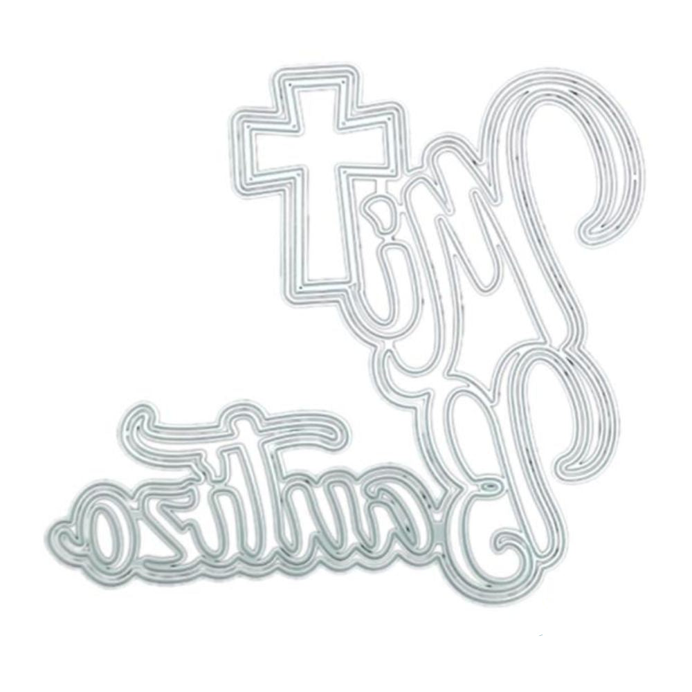 Suaje de Mi Bautizo y Cruz Dados de Corte / Suajes / Troqueles Hobbees