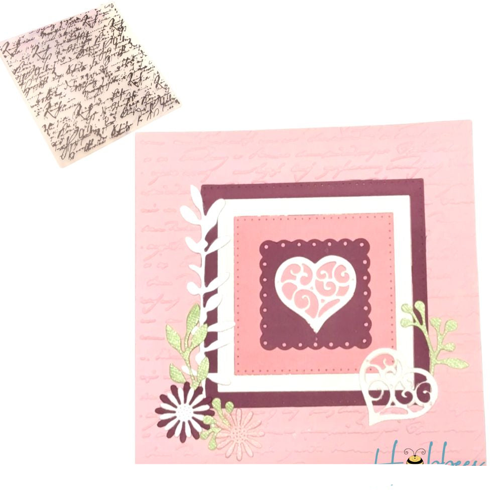 Folder de Grabado Letras de Escritura Folders de Grabado Hobbees