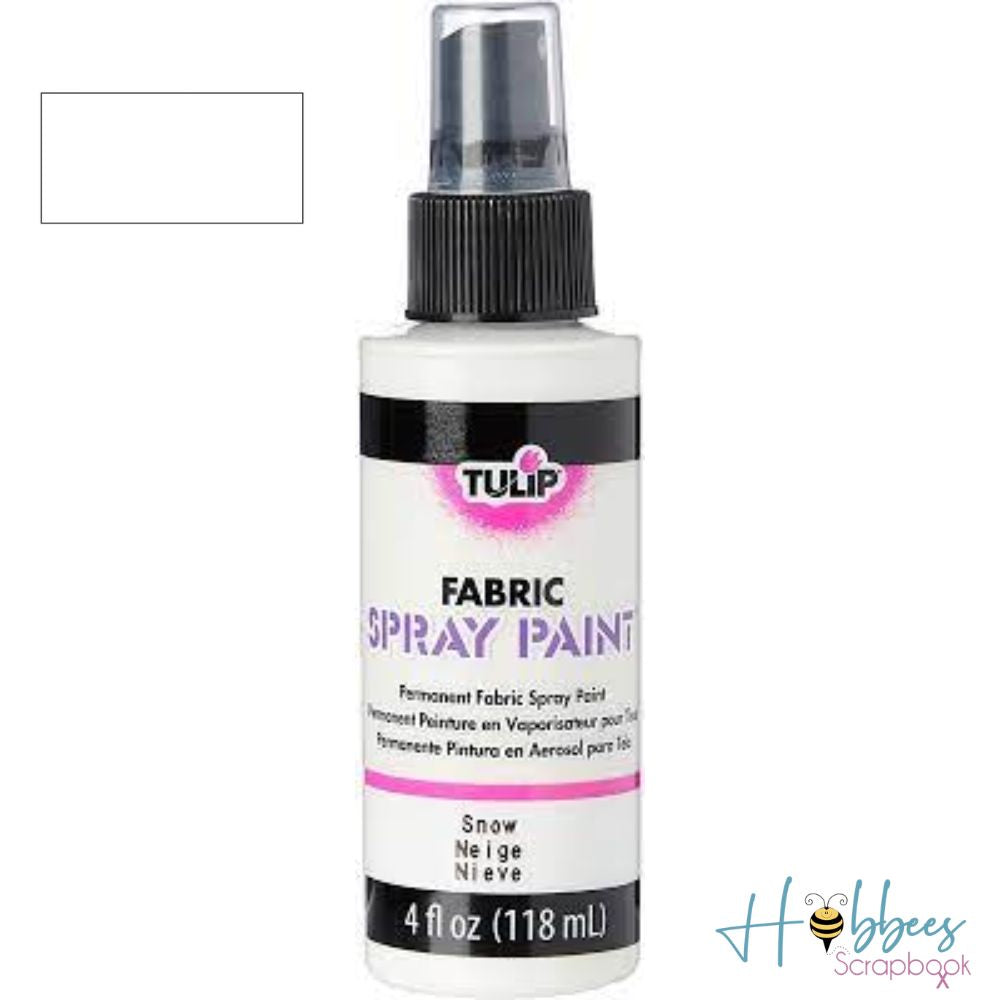 Tulip Fabric Spray Paint Snow / Spray para Tela Blanco