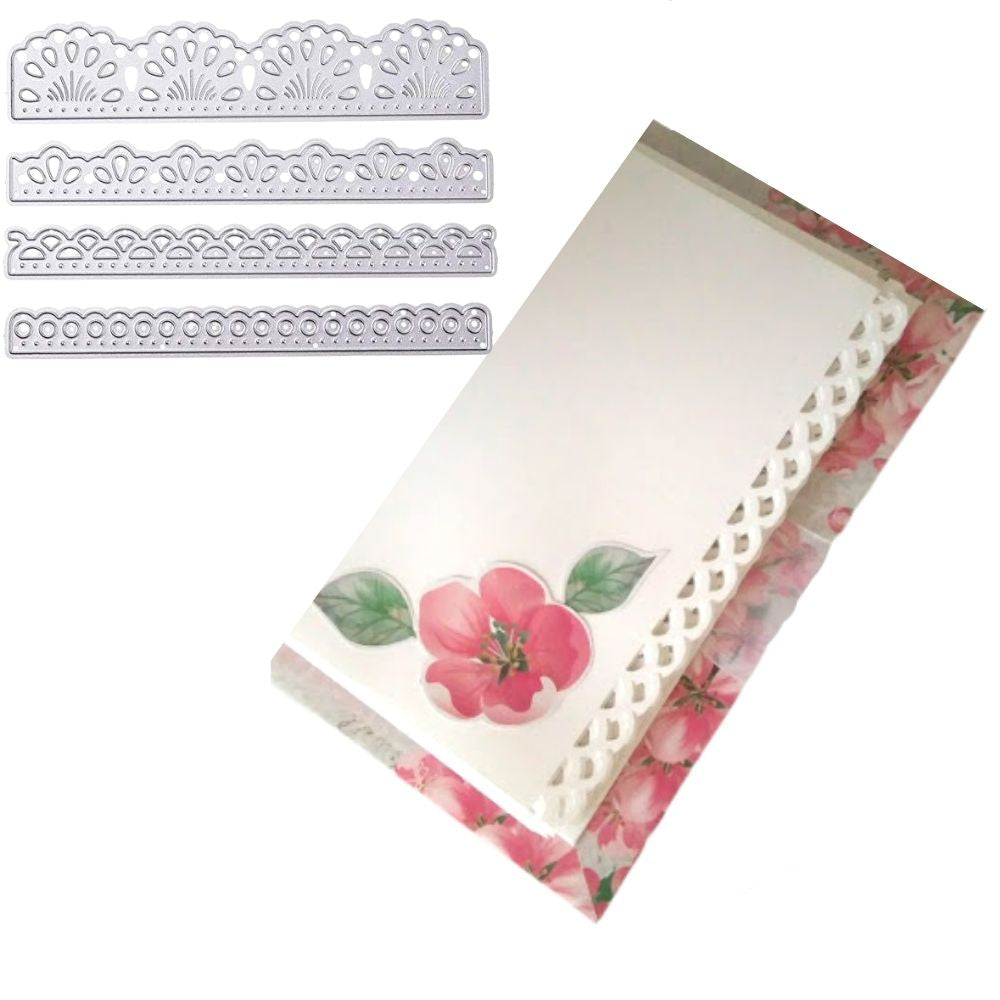 Suajes de Bordes Decorados Dados de Corte / Suajes / Troqueles Hobbees