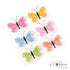 Paige Evans Garden Shoppe Dimensional Sticker / Estampas De Mariposas Dimensionales Estampas American Crafts