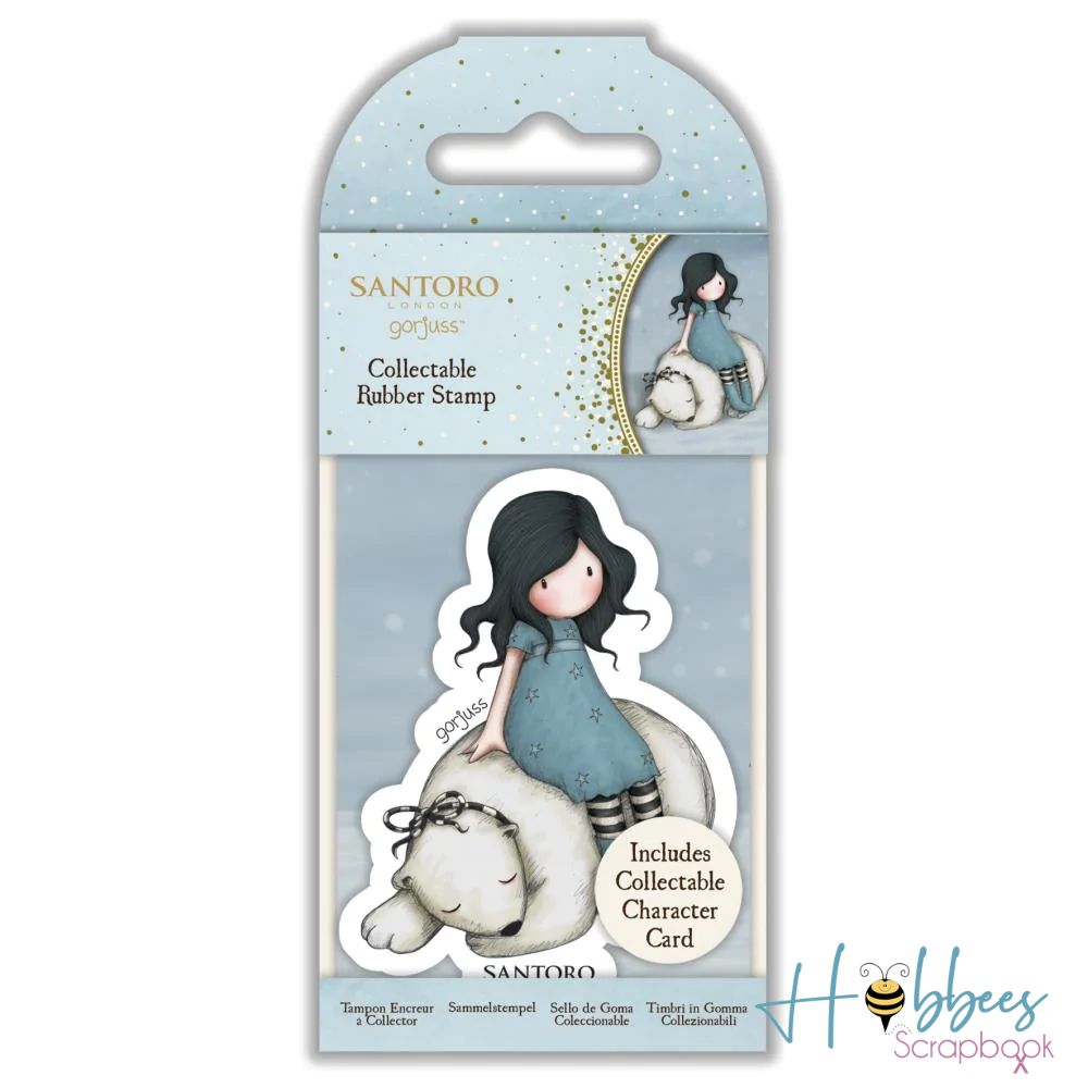 Gorjuss 78 Winter Friends Stamp / Sellos Cling Amigos de Invierno  Santoro