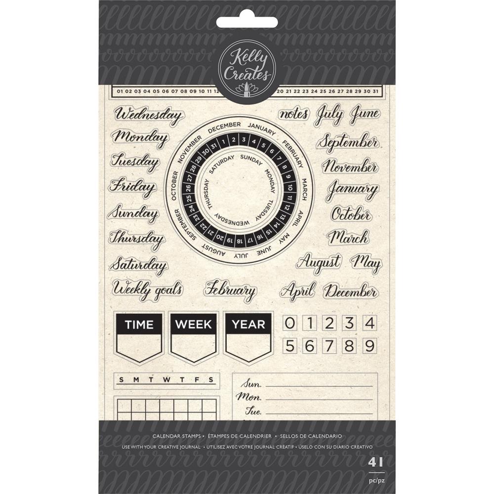 Kelly Creates Stamps Calendar /  Sellos de Calendario Descontinuado Kelly Creates