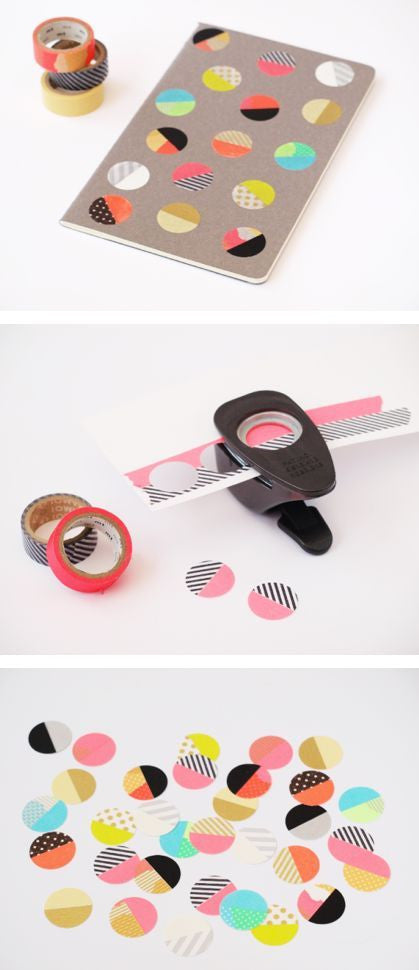 Washi Tape Black / Cinta Adhesiva Negra Descontinuado Darice