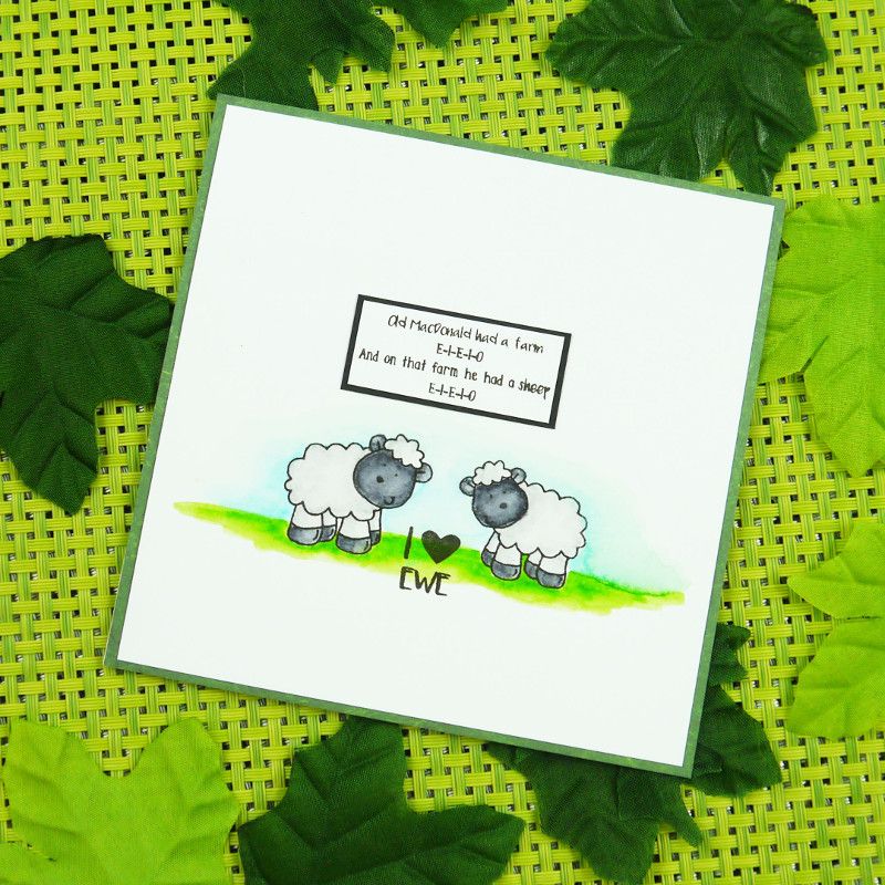 Stamps Old Macdonald &amp; Friends / Sellos de Animales y Granja Descontinuado Hunkydory