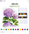 Watercolor Confections Tropicals / Estuche de Acuarelas Tonos Tropicales