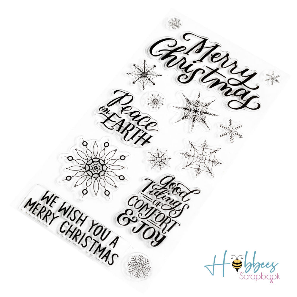 Together for Christmas Stamps / Sellos Transparentes Descontinuado American Crafts