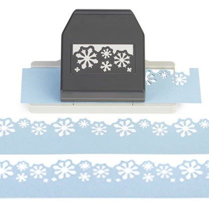 2 in 1 Edge Punch Flurries / Perforadora de Orilla 2 en 1 Copos de Nieve Descontinuado Ek Success