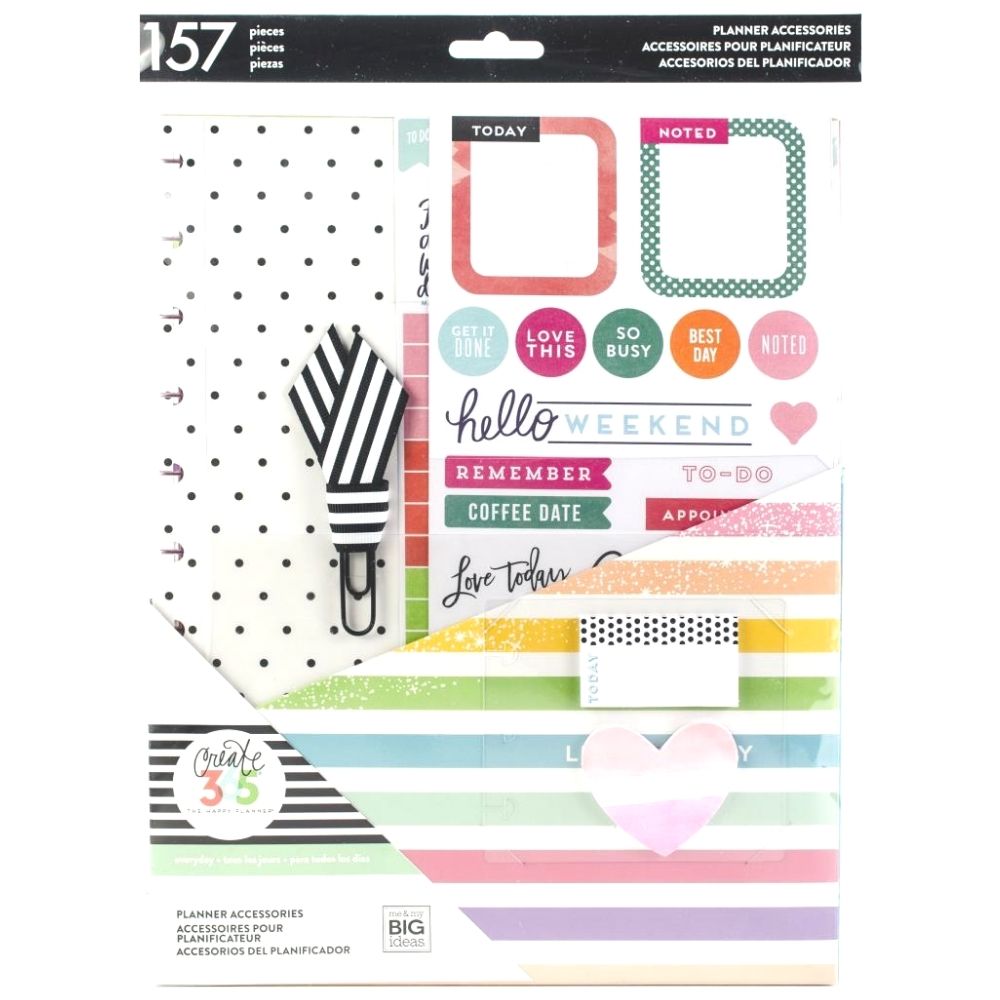 Happy Planner Big Accessories  / Accesorios Para Planificador Life is Lovely Descontinuado Me &amp; My Big Ideas