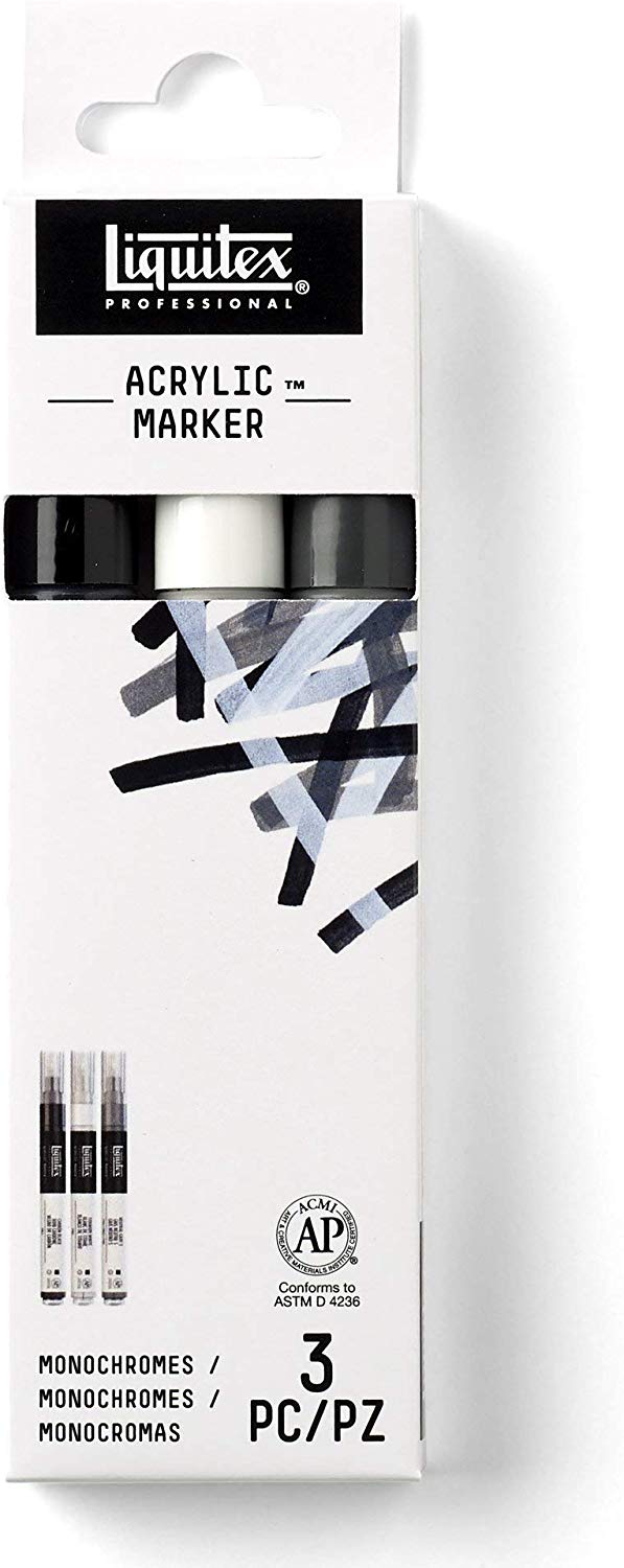 Liquitex Professional Paint Marker Set / Marcadores Profesionales de Pintura Acrilica Descontinuado Liquitex