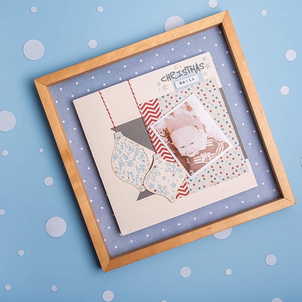 Thinlits Intricate Baubles Die / Suaje Esferas Navideñas Descontinuado Sizzix