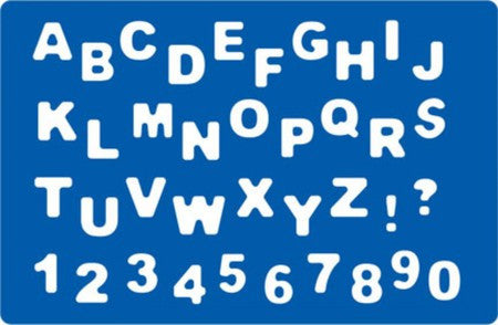 Mini Font Dies / Suaje de Corte de Alfabeto