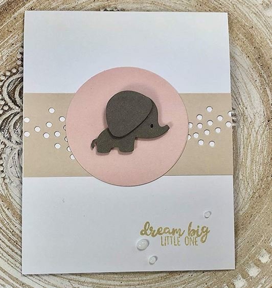Thinlits Baby Jungle Animals Die / Suaje de Animales Bebés Descontinuado Sizzix