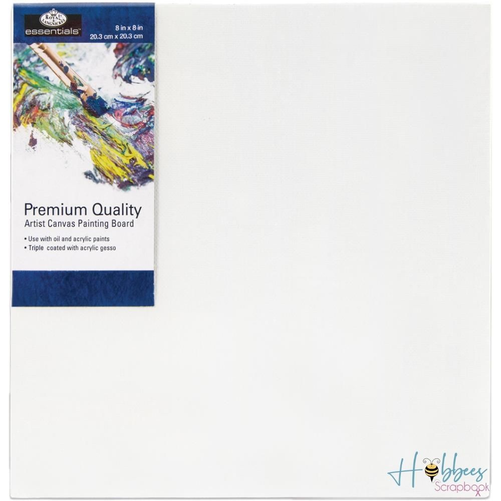 Canvas Board 8 x 8" / Lienzo Para Artista de 20.32 cm Lienzos Royal Langnickel