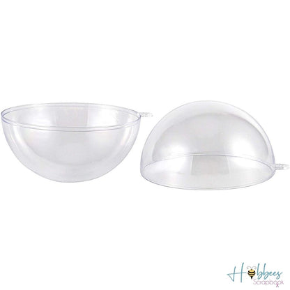 Hanging Ball Ornament 10cm Clear / Esferas de Plástico Transparentes Descontinuado Cousin