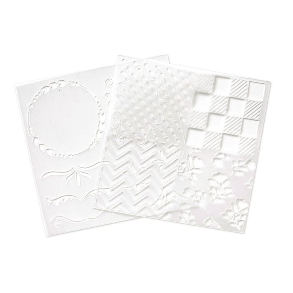 WeR Foil Quill Stencils Patterns / Esténcil Para Foil Quill Esténciles / Plantillas We R Memory Keepers