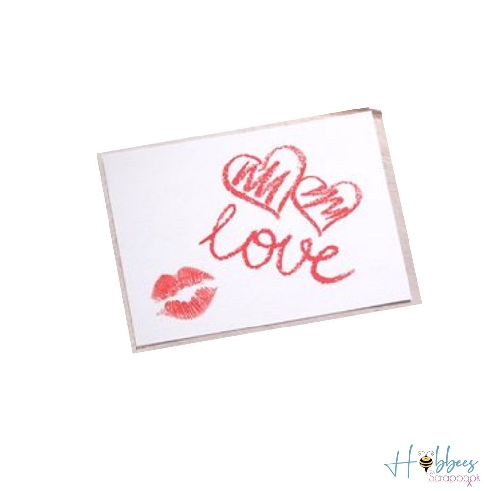 Valentine´s Day Lip Stickers / Estampas de Beso Descontinuado Sticko