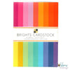 Bright Cardstock 4.5 x  6.5&quot; / Block de Cartulina Colores Brillantes