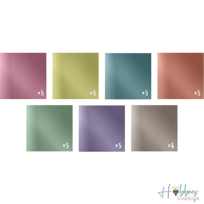 Metallic Confections Paper Pad 8X8" / Bloc de Papel Metálico 