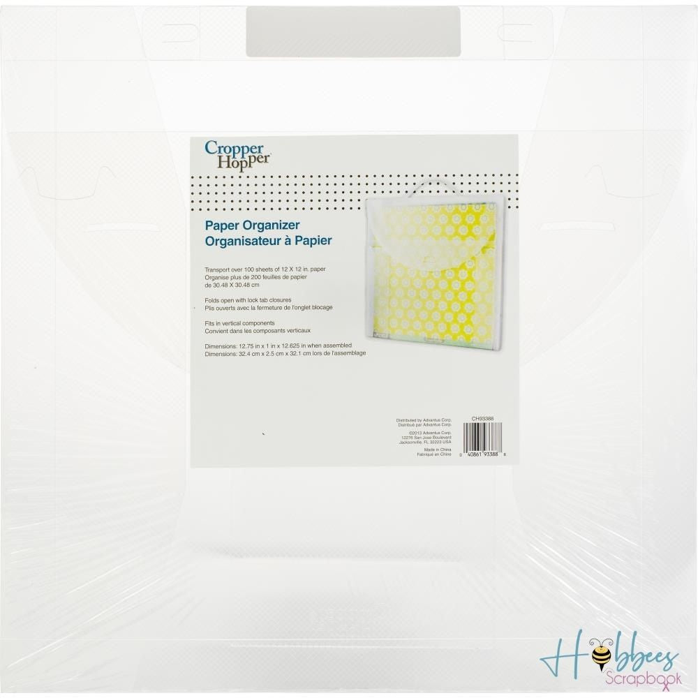 Cropper Hopper Paper Organizer 12" / Organizador para Papel Almacenamiento y Organización Cropper Hopper