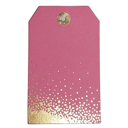 Tags Bits / 10 Etiquetas Grandes en Tonos Rosas Adornos / Embellishments American Crafts