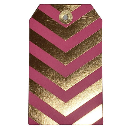 Tags Bits / 10 Etiquetas Grandes en Tonos Rosas Adornos / Embellishments American Crafts