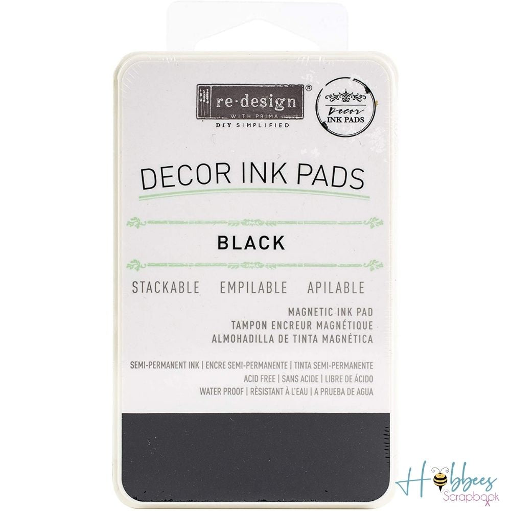 Decor Ink Pad Black / Cojin de Tinta Negro