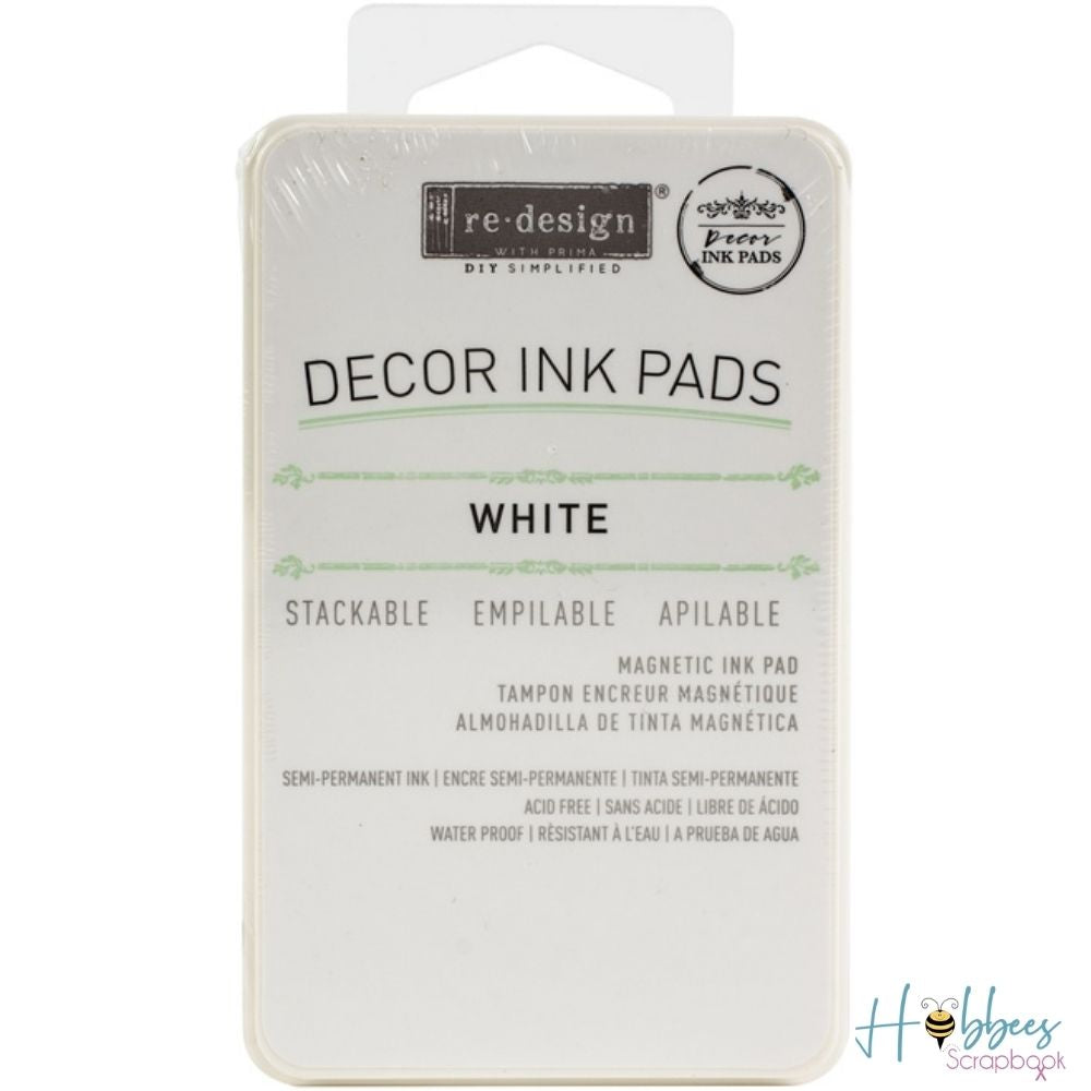 Decor Ink Pad White / Cojin de Tinta Blanco