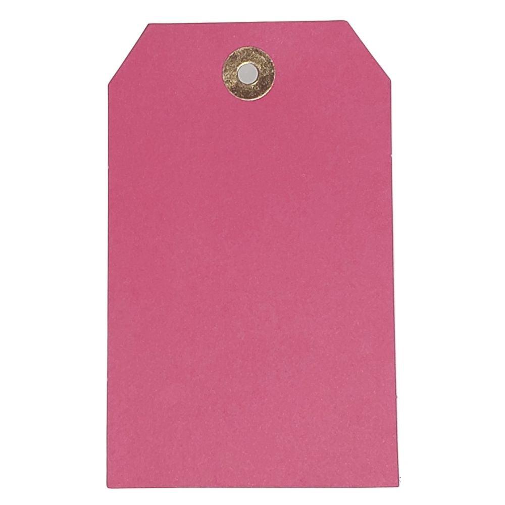 Tags Bits / 10 Etiquetas Grandes en Tonos Rosas Adornos / Embellishments American Crafts