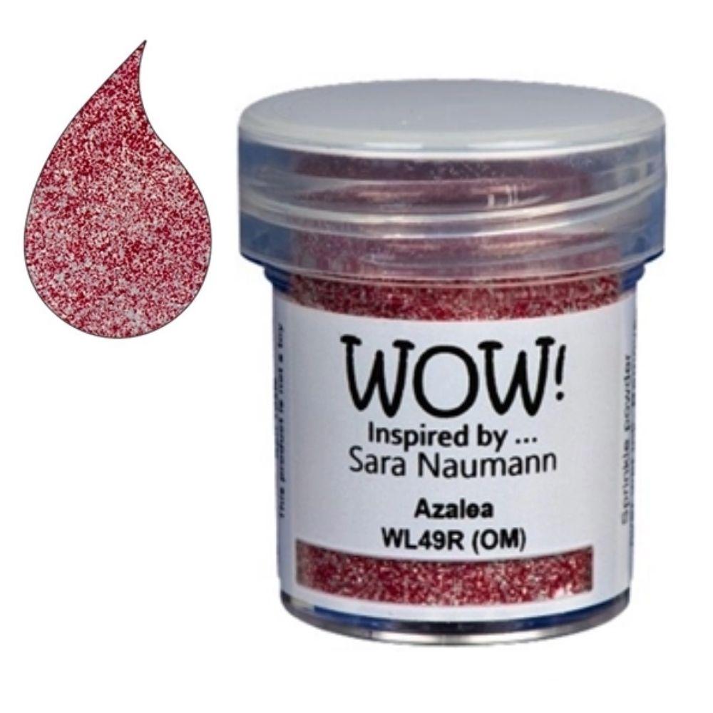 Azalea Embossing Powder / Polvo de Embossing Rosa Opaco Descontinuado Wow!