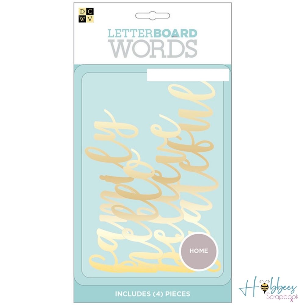 DC LetterBoard Words Ombre / Frases para Tablero de Mensajes