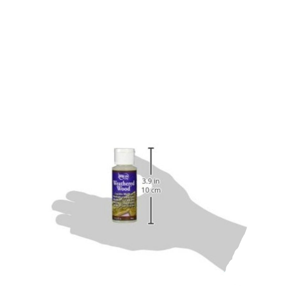 Weathered Wood Crackling Medium / Medio Craquelante de Madera Pinturas DecoArt