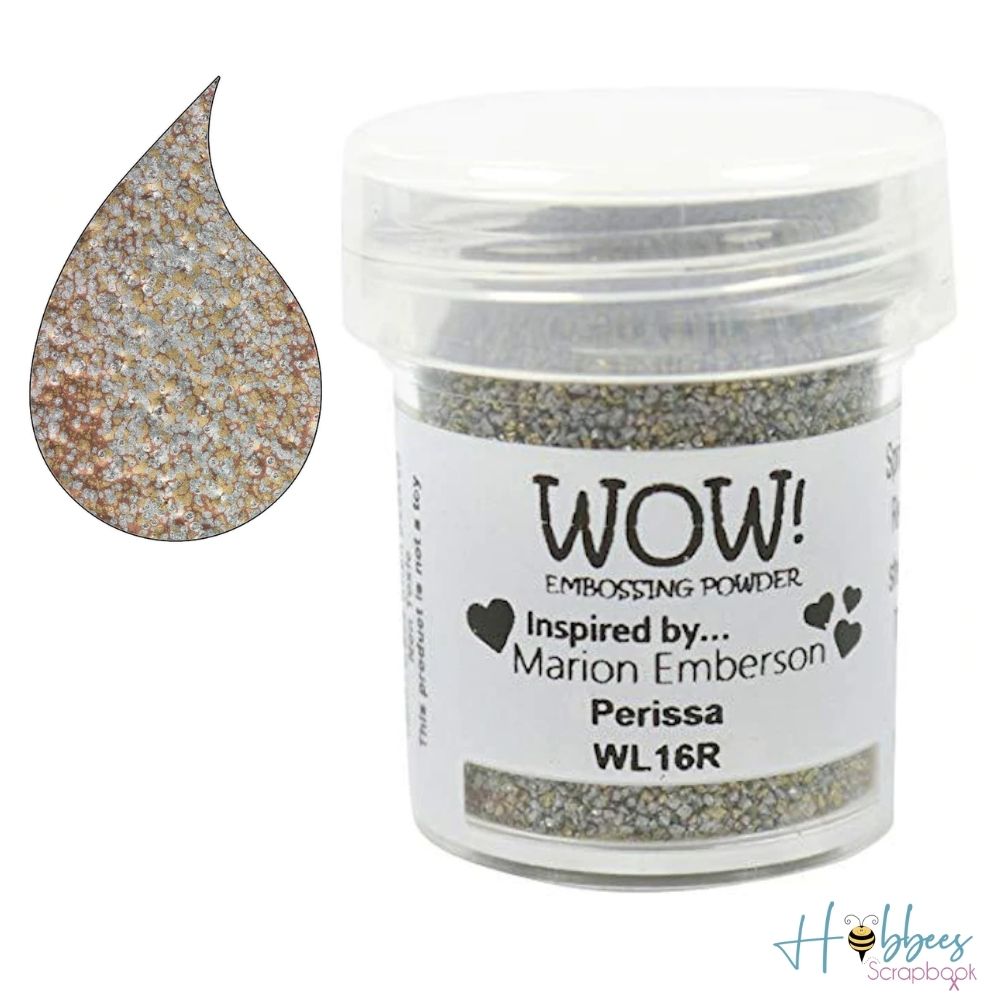 Perissa Embossing Powder / Polvo de Embossing Perisa Polvos de Embossing Wow!