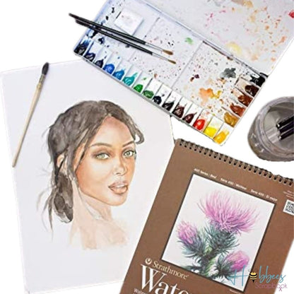 Strathmore Watercolor Paper Pad 9 x 12" / Papel para Acuarela Papel para Arte Strathmore