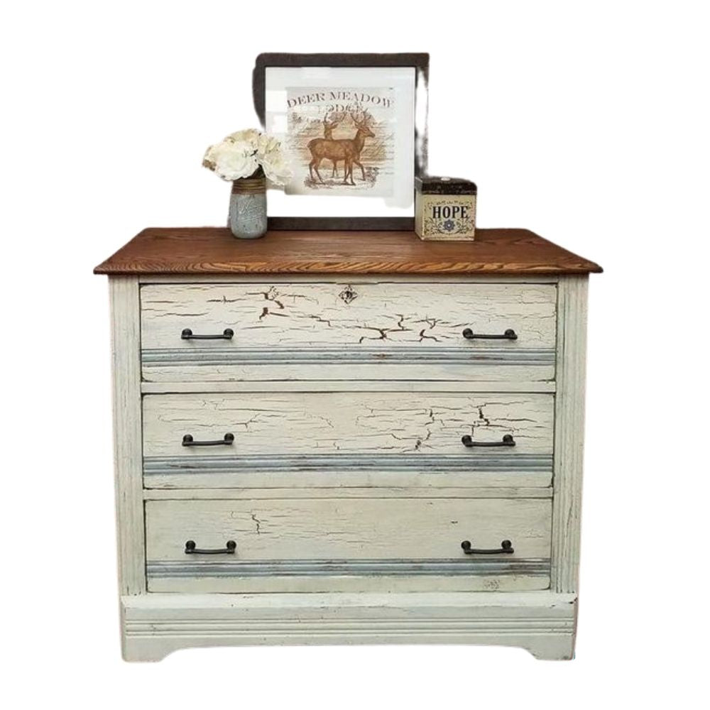 Weathered Wood Crackling Medium / Medio Craquelante de Madera Pinturas DecoArt