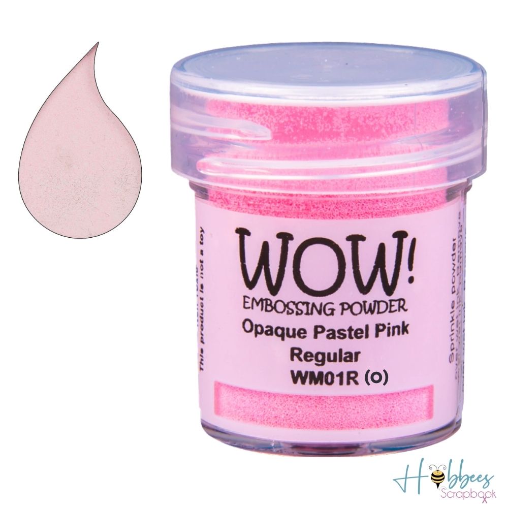 Pastel Pink Embossing Powder / Polvo de Embossing Rosa Pastel