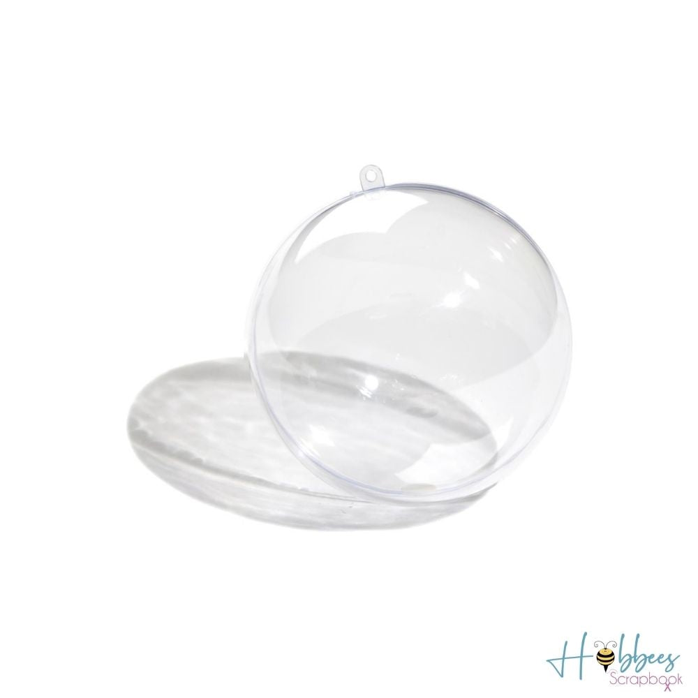 Hanging Ball Ornament 10cm Clear / Esferas de Plástico Transparentes Descontinuado Cousin