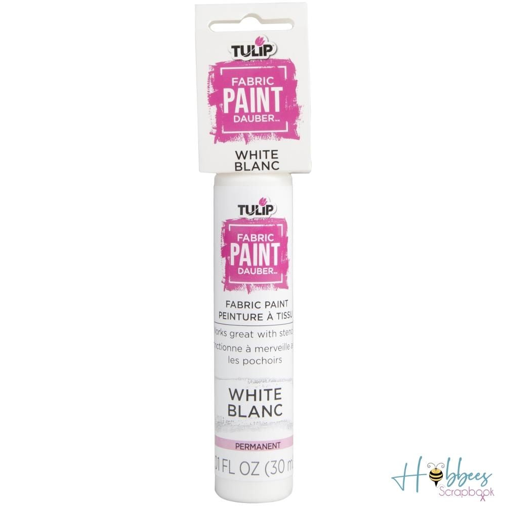 Tulip Fabric Paint Dauber White / Pintura para Tela Blanco Descontinuado Tulip