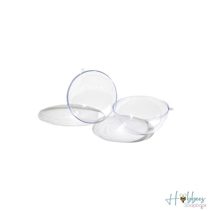 Hanging Ball Ornament 10cm Clear / Esferas de Plástico Transparentes Descontinuado Cousin