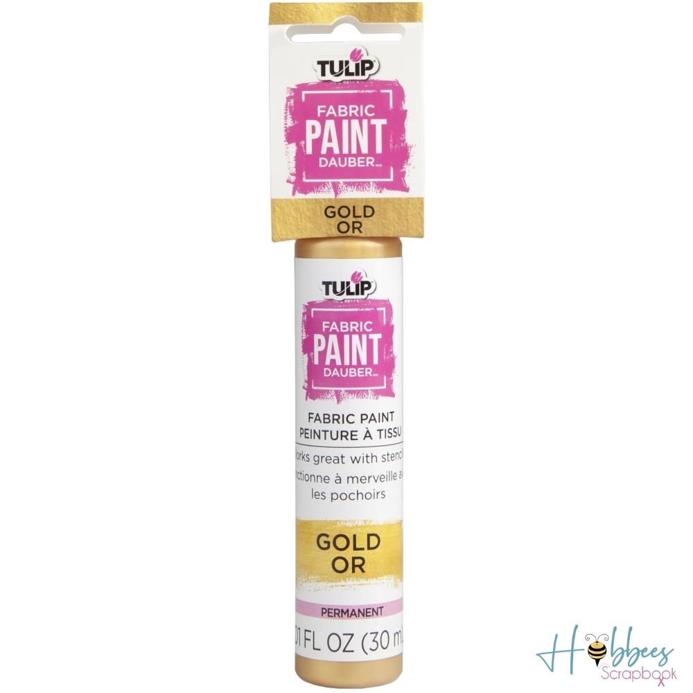 Tulip Fabric Paint Dauber Gold / Pintura para Tela Oro