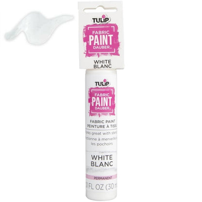 Tulip Fabric Paint Dauber White / Pintura para Tela Blanco Descontinuado Tulip