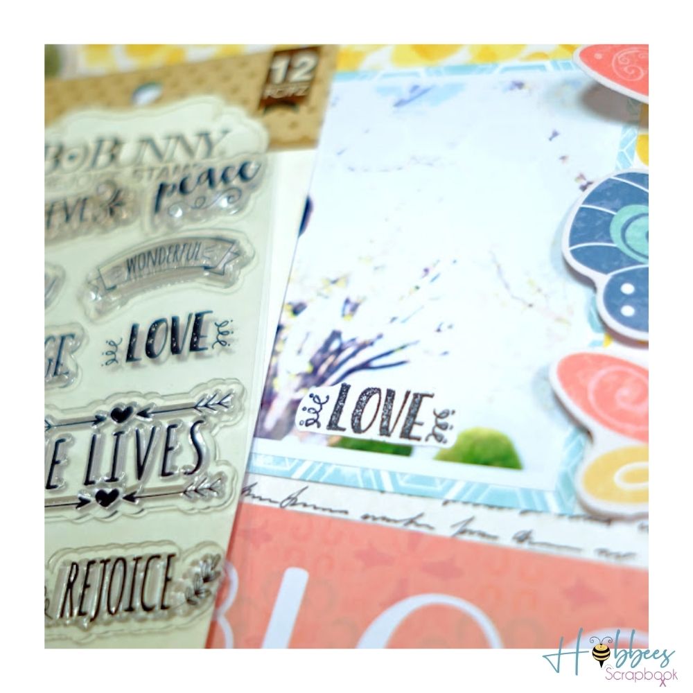 Rejoice Stamp  / Sello de Polímero Alegrarse