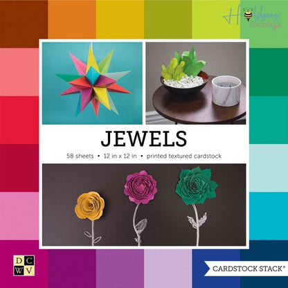 Cardstock Stack Jewels / Block de Cartulina Texturizada Descontinuado Park Lane