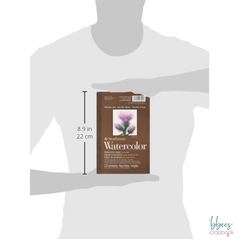 Strathmore Watercolor Paper Pad 5.5 x 8.5" / Papel para Acuarela Papel Strathmore