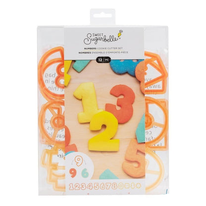 Cookie Number Cutters / Cortador de Galletas Números Repostería Sugarbelle