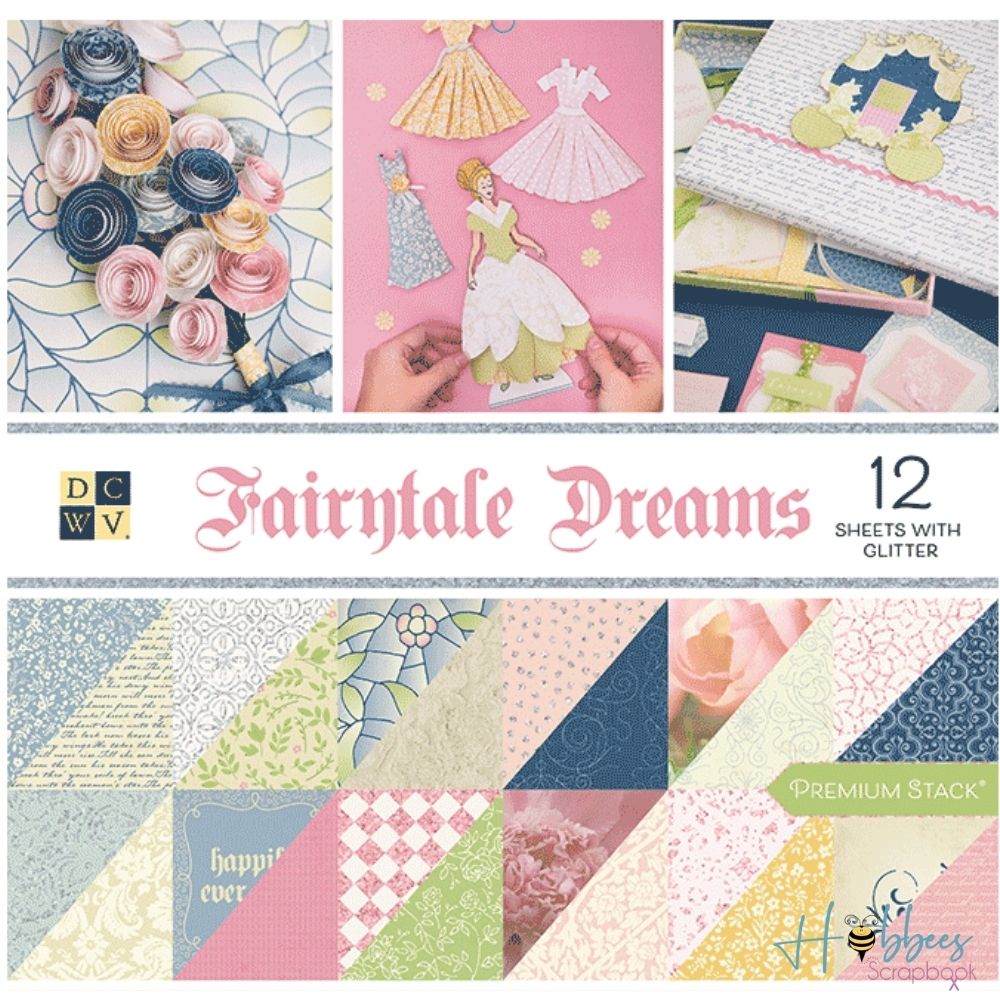 Fairytale Dream Paper Pad 12" / Bloc de Papel Sueño de Hadas
