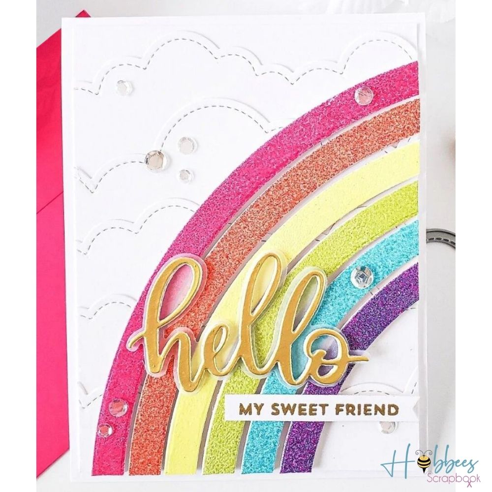 Love Is The Drug Embossing Powder / Polvo de Embossing Rosa Fuerte Translúcido Descontinuado Wow!